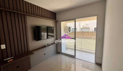 Apartamento com 1 dormitório para alugar, 38 m² por R$ 2.630,78/mês - Centro - São José dos Campos/SP