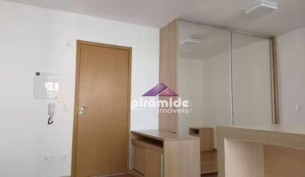 Apartamento com 1 dormitório para alugar, 40 m² por R$ 4.090,00/mês - Jardim Aquarius - São José dos Campos/SP