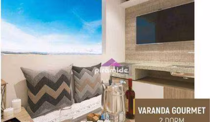 Apartamento com 2 dormitórios à venda, 52 m² por R$ 359.900,00 - Parque Residencial Flamboyant - São José dos Campos/SP