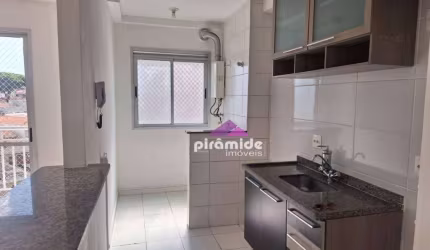 Apartamento com 2 dormitórios para alugar, 59 m² por R$ 2.078,50/mês - Monte Castelo - São José dos Campos/SP