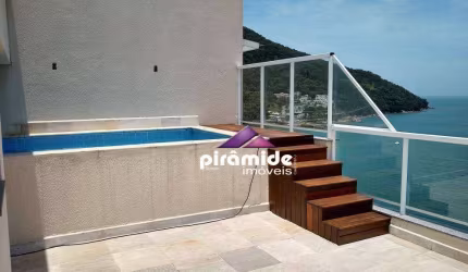 Apartamento com 4 dormitórios à venda, 345 m² por R$ 2.400.000,00 - Martim de Sá - Caraguatatuba/SP