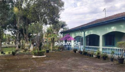Chácara com 4 dormitórios à venda, 15000 m² por R$ 1.250.000,00 - Chácaras Rurais de Guararema - Jacareí/SP