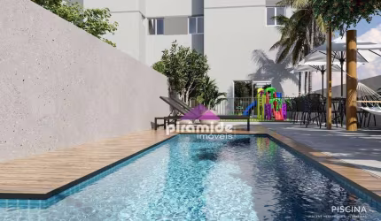 Apartamento com 2 dormitórios à venda, 45 m² por R$ 355.804,00 - Jardim Uirá - São José dos Campos/SP