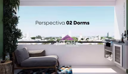Apartamento com 2 dormitórios à venda, 65 m² por R$ 495.630,00 - Centro - São José dos Campos/SP