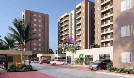 Apartamento com 2 dormitórios à venda, 56 m² por R$ 400.000,00 - Indaiá - Caraguatatuba/SP
