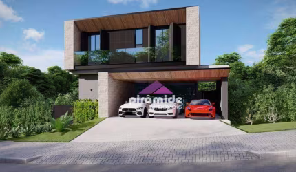 Sobrado com 4 suítes à venda, 320m² por R$ 4.000.000,00 - Terras Alpha - São José dos Campos / SP