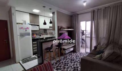 Apartamento com 2 dormitórios, sendo 1 suíte à venda, 65 m² por R$ 505.000 - Jardim América - São José dos Campos/SP