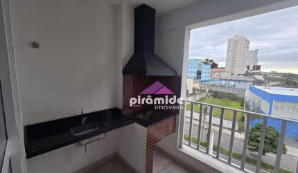 Apartamento com 2 dormitórios para alugar, 59 m² por R$ 3.038,58/mês - Urbanova - São José dos Campos/SP