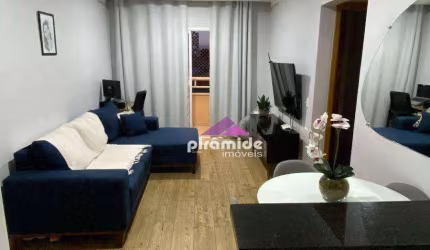 Apartamento com 2 dormitórios, 1 suíte à venda, 52 m² por R$ 375.000 - Residencial Bosque dos Ipês - São José dos Campos/SP