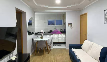 Apartamento com 2 dormitórios, 1 suíte à venda, 52 m² por R$ 375.000 - Residencial Bosque dos Ipês - São José dos Campos/SP