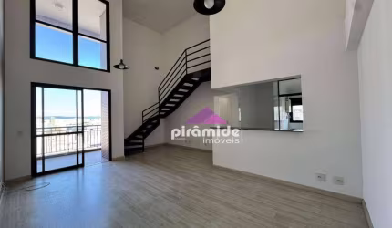 Apartamento Duplex com 3 dormitórios para alugar, 96 m² por R$ 7.074,95/mês - Jardim Aquarius - São José dos Campos/SP