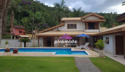 Casa com 3 dormitórios à venda, 321 m² por R$ 2.200.000,00 - Massaguaçu - Caraguatatuba/SP