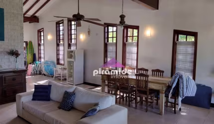 Casa com 6 dormitórios à venda, 340 m² por R$ 8.000.000,00 - Lagoinha - Ubatuba/SP