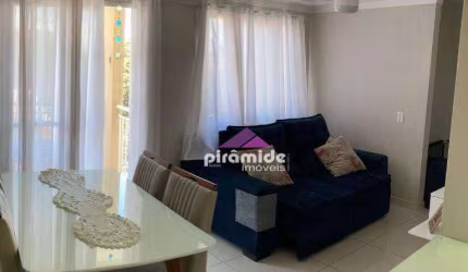 Apartamento com 3 dormitórios, sendo 1 suíte à venda, 65m² por R$ 437.000,00 - Jardim Oriente - São José dos Campos/SP