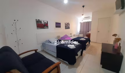 Kitnet com 1 dormitório para alugar, 30 m² por R$ 1.800,00/mês - Centro - Caraguatatuba/SP
