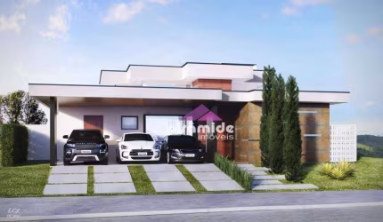 Casa com 3 dormitórios à venda, 250 m² por R$ 1.120.000,00 - Condomínio Residencial Ecopark Bourbon  - Caçapava/SP