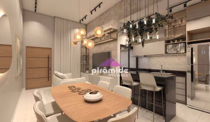 Casa com 3 dormitórios à venda, 76 m² por R$ 600.000,00 - Bosque dos Eucaliptos - São José dos Campos/SP