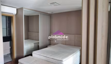 Apartamento com 1 dormitório para alugar, 37 m² por R$ 4.049,01/mês - Jardim Aquarius - São José dos Campos/SP