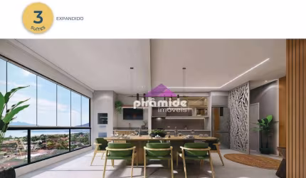 Apartamento com 3 dormitórios à venda, 94 m² por R$ 723.000 - Porto Novo - Caraguatatuba/SP