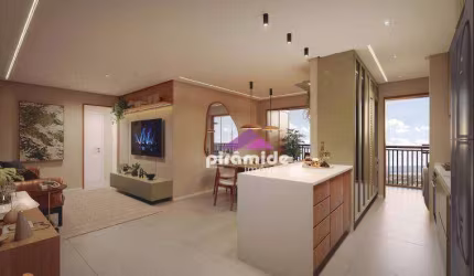Apartamento com 3 dormitórios à venda, 85 m² por R$ 686.610,00 - Jardim Sul - São José dos Campos/SP