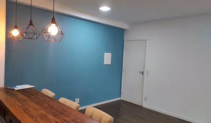 Apartamento com 1 dormitório para alugar, 75 m² por R$ 4.526,00/mês - Jardim Aquarius - São José dos Campos/SP
