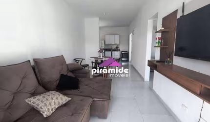 Apartamento com 2 dormitórios para alugar, 72 m² por R$ 2.500,00/mês - Jaraguá - Caraguatatuba/SP