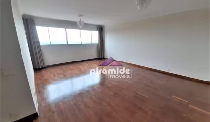 Apartamento com 3 dormitórios para alugar, 123 m² por R$ 3.172,79/mês - Centro - São José dos Campos/SP
