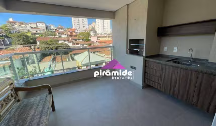 Apartamento com 3 dormitórios, 102 m² - venda por R$ 850.000,00 ou aluguel por R$ 3.700,00/mês - Vila Formosa - Jacareí/SP