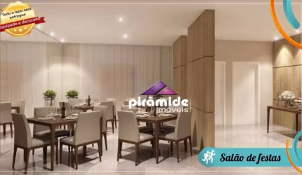 Apartamento com 2 dormitórios à venda, 52 m² por R$ 405.716,00 - Jardim Satélite - São José dos Campos/SP