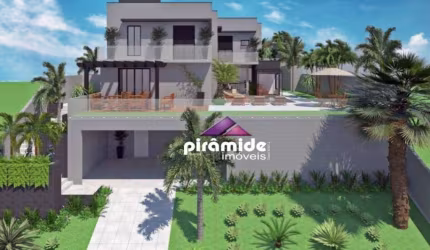 Casa com 4 dormitórios à venda, 407 m² por R$ 6.000.000,00 - Urbanova - São José dos Campos/SP