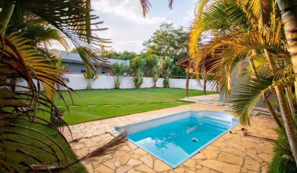 Casa em Condomínio Mobiliada para Venda em Atibaia, Condomínio Residencial Shambala II, 3 dormitórios, 1 suíte, 3 banheiros, 4 vagas