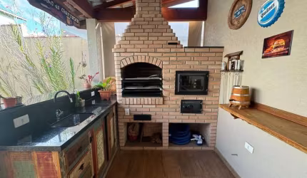 Casa em Condomínio Mobiliada para Venda em Atibaia, Condomínio Atibaia Park I, 3 dormitórios, 1 suíte, 3 banheiros, 4 vagas