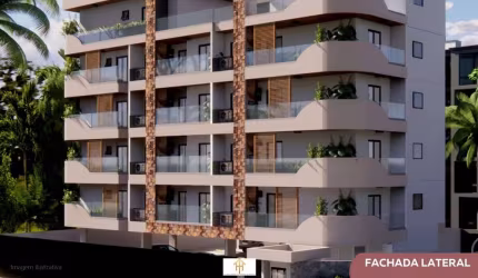 Unidade - 45,74m² - 1dorm  suíte, Praia do Perequê-Açu, Ubatuba-SP