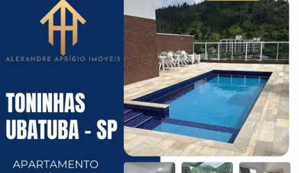 Apto - 2Dorm/1suíte - 67,31m² - Toninhas, Ubatuba-SP
