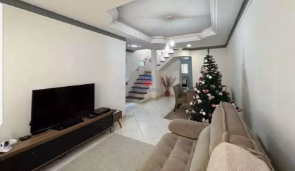 Sobrado com 3 dorms, Caiçara, Praia Grande - R$ 689 mil, Cod: 70835726