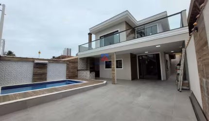 Sobrado Alto Padrão,  Flórida, Praia Grande - R$ 1.4 mi