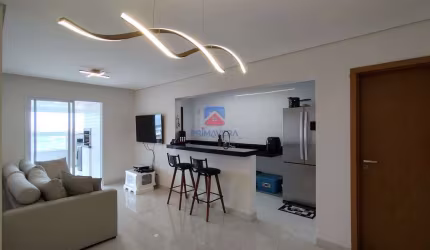 Alto Padrão|Mobiliado|Vista Mar Eterna|3 Dormitórios|118m²