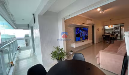Apto com vista mar e 2 dorms sendo 1 suíte para venda, Caiçara.