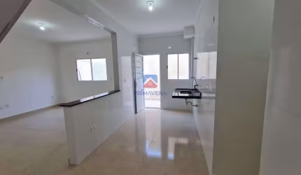 Casa de Condomínio com 2 quartos, Melvi, Praia Grande - R$ 330 mil, Cod: 70836787