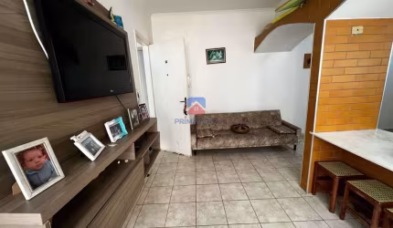 Apartamento com 1 quarto, Caiçara, Praia Grande - R$ 212 mil, Cod: 70837133