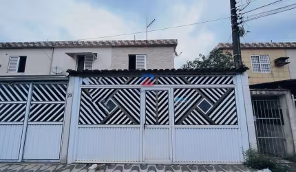 Sobrado com 2 quartos, Nova Mirim, Praia Grande - R$ 350 mil, Cod: 70837107