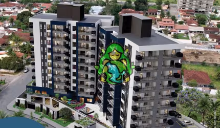Apartamento com três suítes à venda, 350 metros da praia, Porto Novo, Caraguatatuba, SP