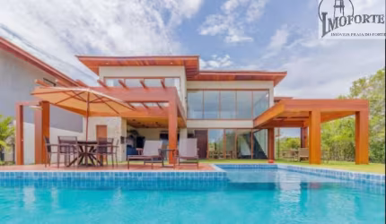 Linda casa com 5 suítes e vista mar no Ilha dos Pássaros