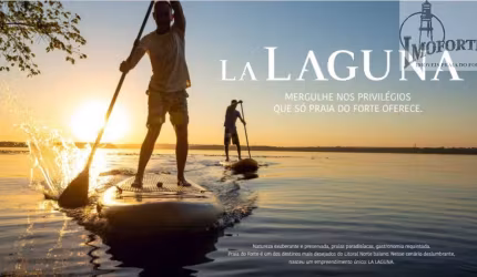 LA LAGUNA - Condomínio Alto Padrão com Lazer e infraestrutura, dentro da Praia do Forte !