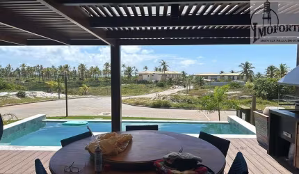 Linda Casa térrea, com vista para o mar e 4 Confortáveis Suítes no IMBASSAÍ PRIVILEGE !