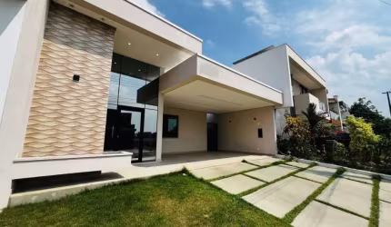Casa nova, pronta para você morar no Condomínio Passaredo, aceita financiamento!