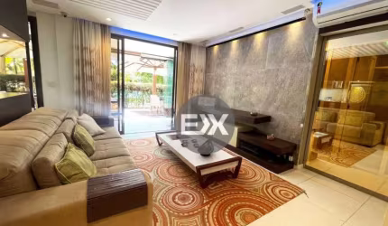 Apartamento térreo no Mandara Lanai com 118 m² mais garden de 40 m²- Porto das Dunas - Aquiraz/CE
