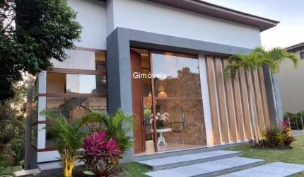 Casa em condomínio fechado com 5 quartos à venda na Avenida Do Farol, Praia do Forte, Mata de São João, 380 m2 por R$ 2.990.000