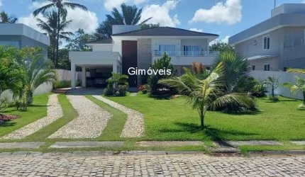 Casa em condomínio fechado com 4 quartos à venda na RODOVIA BA-099 - ESTRADA DO CÔCO KM 08, Praia de Busca Vida, Camaçari, 400 m2 por R$ 3.000.000