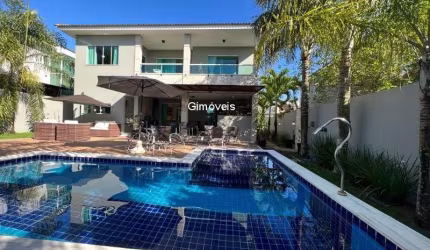 Casa em condomínio fechado com 4 quartos à venda na Rodovia BA-099 - Estrada do Côco, Alphaville (Abrantes), Camaçari, 305 m2 por R$ 2.300.000
